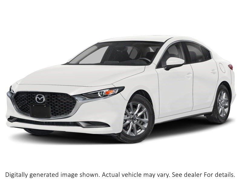 2026 Mazda Mazda3 GX FWD Snowflake White Pearl  Shot 1