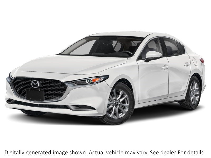 2026 Mazda Mazda3 GX FWD Snowflake White Pearl  Shot 1