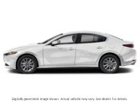 2026 Mazda Mazda3 GX FWD Snowflake White Pearl  Shot 3
