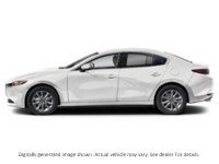 2026 Mazda Mazda3 GX FWD Snowflake White Pearl  Shot 3