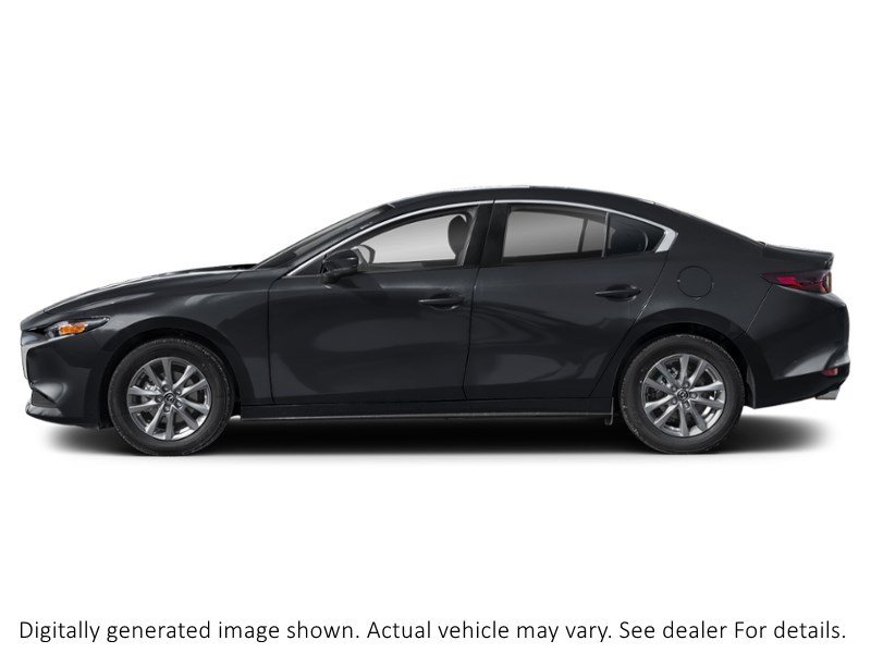 2026 Mazda Mazda3 GX FWD Jet Black Mica  Shot 3