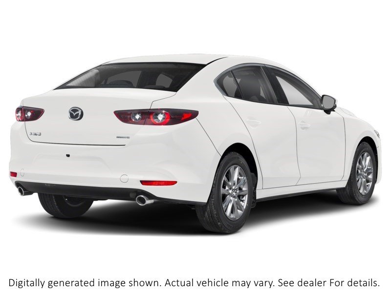 2026 Mazda Mazda3 GX FWD Snowflake White Pearl  Shot 6