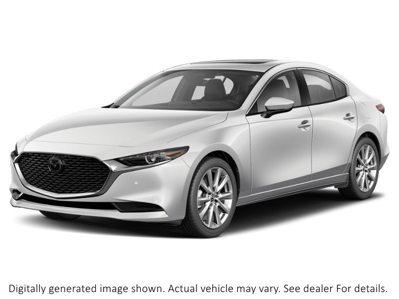 2026 Mazda Mazda3 GT I-Activ AWD Snowflake White Pearl  Shot 1