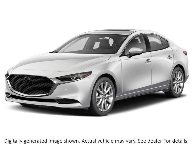 2026 Mazda Mazda3 GT I-Activ AWD Snowflake White Pearl  Shot 1