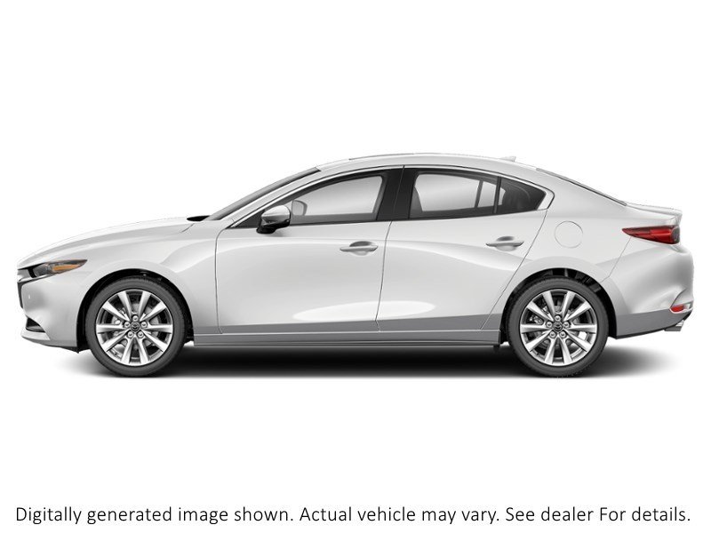 2026 Mazda Mazda3 GT I-Activ AWD Snowflake White Pearl  Shot 2