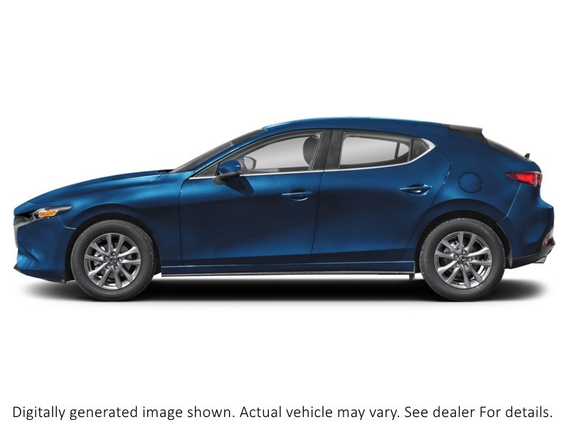 2026 Mazda Mazda3 Sport GX Auto FWD Deep Crystal Blue Mica  Shot 3