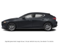 2026 Mazda Mazda3 Sport GX Auto FWD Jet Black Mica  Shot 3