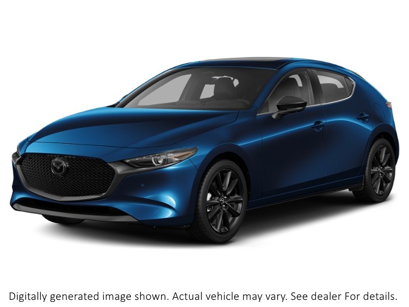 2026 Mazda Mazda3 Sport GT W/Turbo Auto I-Activ AWD Deep Crystal Blue Mica  Shot 1