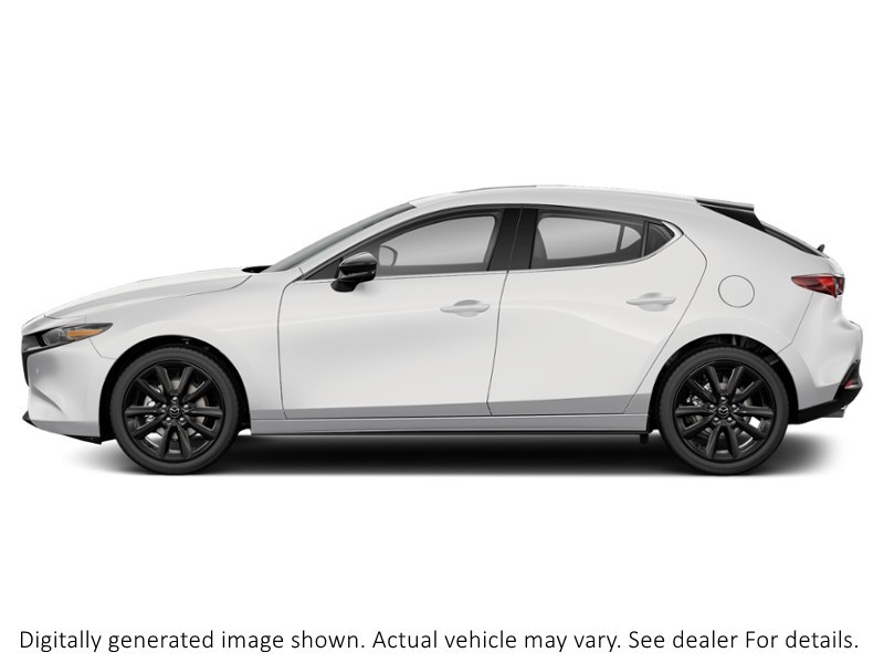 2025 Mazda Mazda3 Sport GT W/Turbo Auto I-Activ AWD Snowflake White Pearl  Shot 4