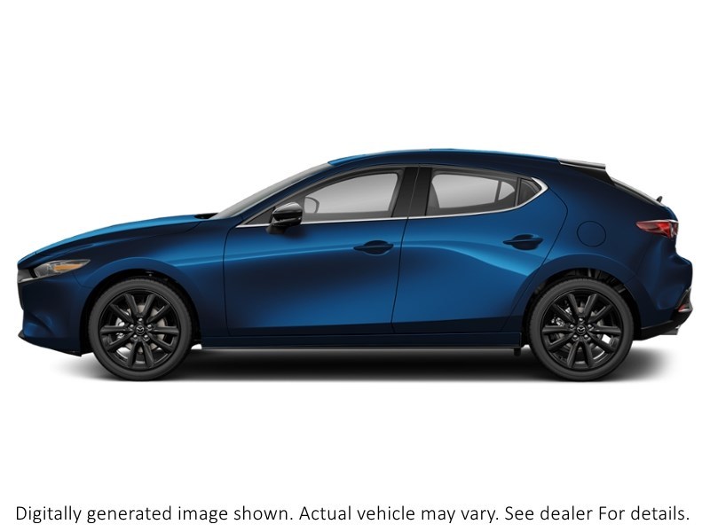 2026 Mazda Mazda3 Sport GT W/Turbo Auto I-Activ AWD Deep Crystal Blue Mica  Shot 4
