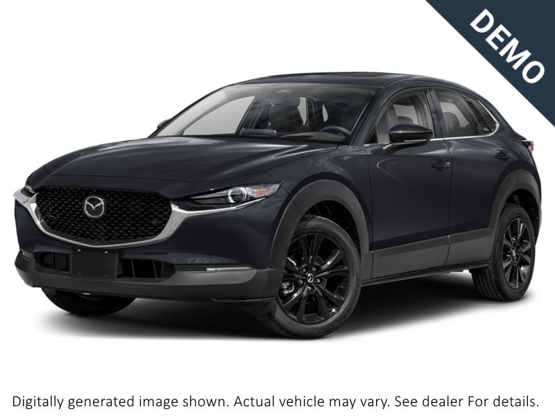 2025 Mazda Cx-30 GT W/Turbo AWD Jet Black Mica  Shot 1