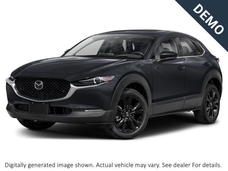 2025 Mazda Cx-30 GT W/Turbo AWD Jet Black Mica  Shot 1