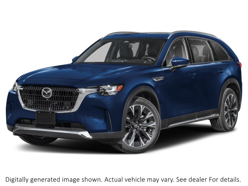 2026 Mazda Cx-90 Phev GT AWD Deep Crystal Blue Mica  Shot 4