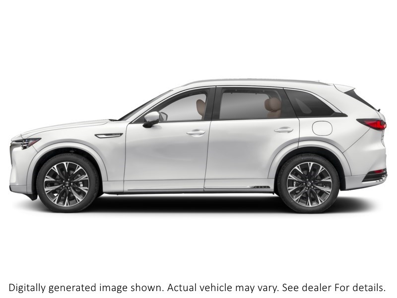 2026 Mazda Cx-90 Mhev Signature AWD Rhodium White Metallic  Shot 3