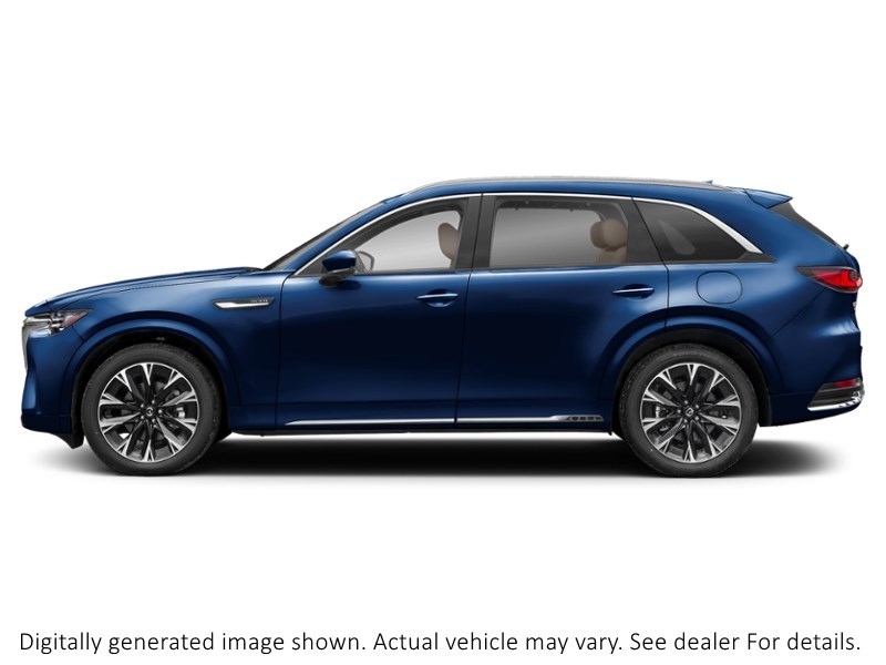 2026 Mazda Cx-90 Mhev Signature AWD Deep Crystal Blue Mica  Shot 3
