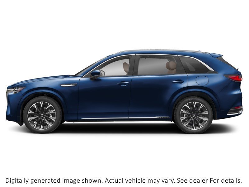 2026 Mazda Cx-90 Mhev Signature AWD Deep Crystal Blue Mica  Shot 3