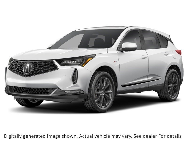 2025 Acura Rdx A-Spec AWD Platinum White Pearl  Shot 3