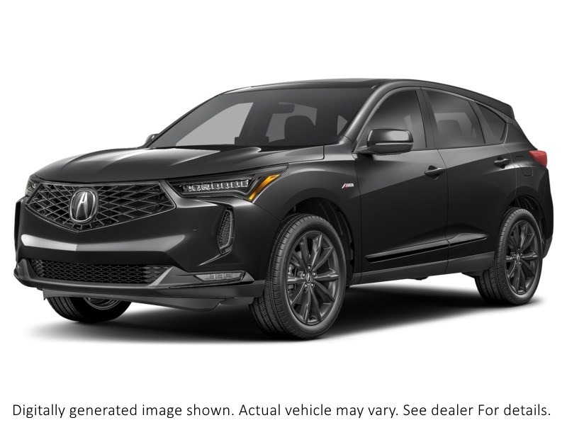 2025 Acura Rdx A-Spec AWD Majestic Black Pearl  Shot 1