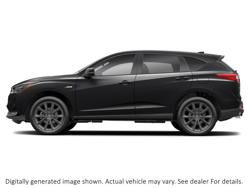 2025 Acura Rdx A-Spec AWD Majestic Black Pearl  Shot 4