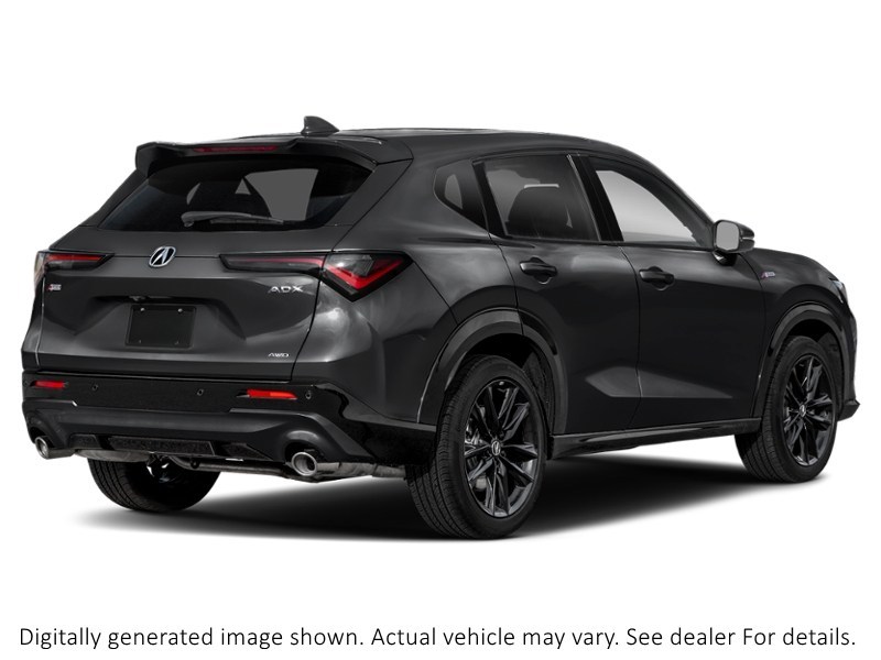 2026 Acura Adx Platinum Elite A-Spec AWD Crystal Black Pearl  Shot 2