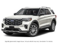 2026 Ford Explorer Platinum 4WD Star White Metallic Tri-Coat  Shot 4