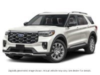 2026 Ford Explorer Platinum 4WD Star White Metallic Tri-Coat  Shot 1