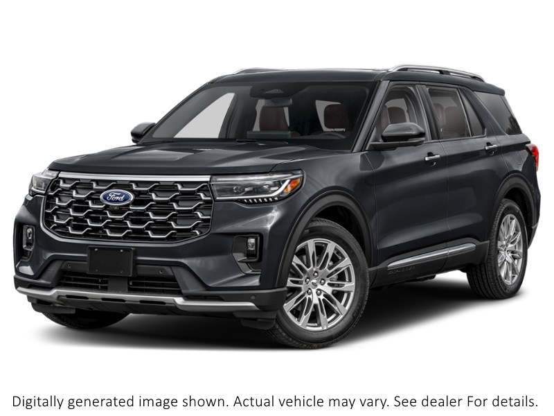 2026 Ford Explorer Platinum | 4WD | Lux Pkg | 21S Agate Black Metallic  Shot 1