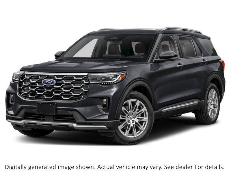 2026 Ford Explorer Platinum | 4WD | Lux Pkg | 21S Agate Black Metallic  Shot 1