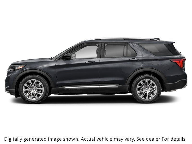 2026 Ford Explorer Platinum | 4WD | Lux Pkg | 21S Agate Black Metallic  Shot 3