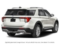 2026 Ford Explorer Platinum 4WD Star White Metallic Tri-Coat  Shot 2