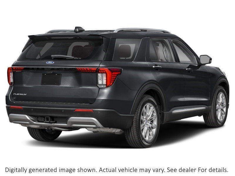 2026 Ford Explorer Platinum | 4WD Agate Black Metallic  Shot 6