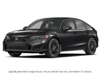 2026 Honda Civic Hatchback Sport CVT Crystal Black Pearl  Shot 4