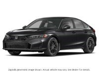 2026 Honda Civic Hatchback Sport CVT Crystal Black Pearl  Shot 4