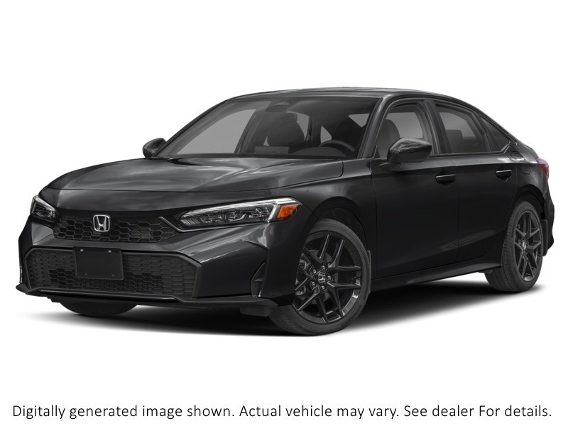 2026 Honda Civic Hybrid Sport Ecvt Crystal Black Pearl  Shot 7