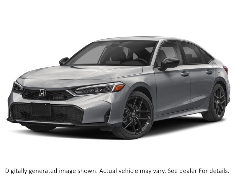 2026 Honda Civic Hybrid Sport Ecvt Solar Reflection Silver Metallic  Shot 1
