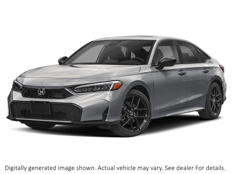2026 Honda Civic Hybrid Sport Ecvt Solar Reflection Silver Metallic  Shot 4