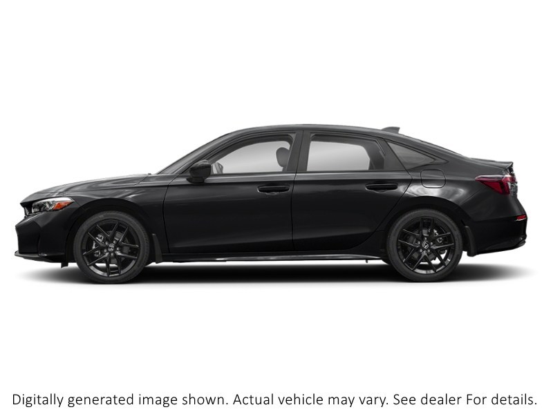 2026 Honda Civic Sedan Hybrid Sport Ecvt Crystal Black Pearl  Shot 3