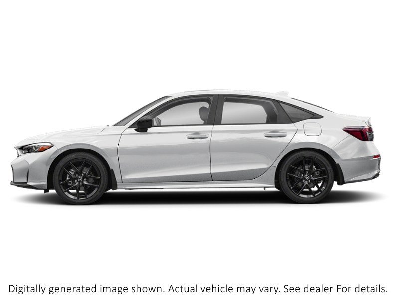 2026 Honda Civic Sedan Hybrid Sport Ecvt Platinum White Pearl  Shot 3