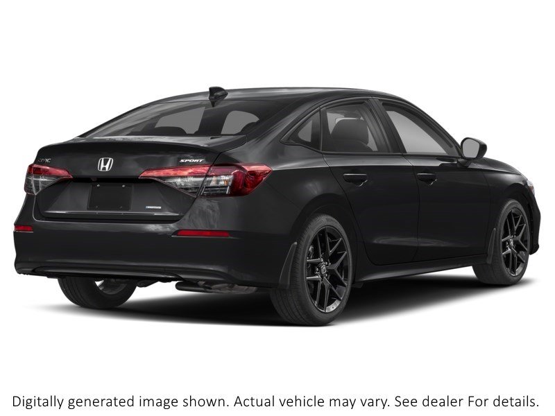 2026 Honda Civic Hybrid Sport Ecvt Crystal Black Pearl  Shot 8