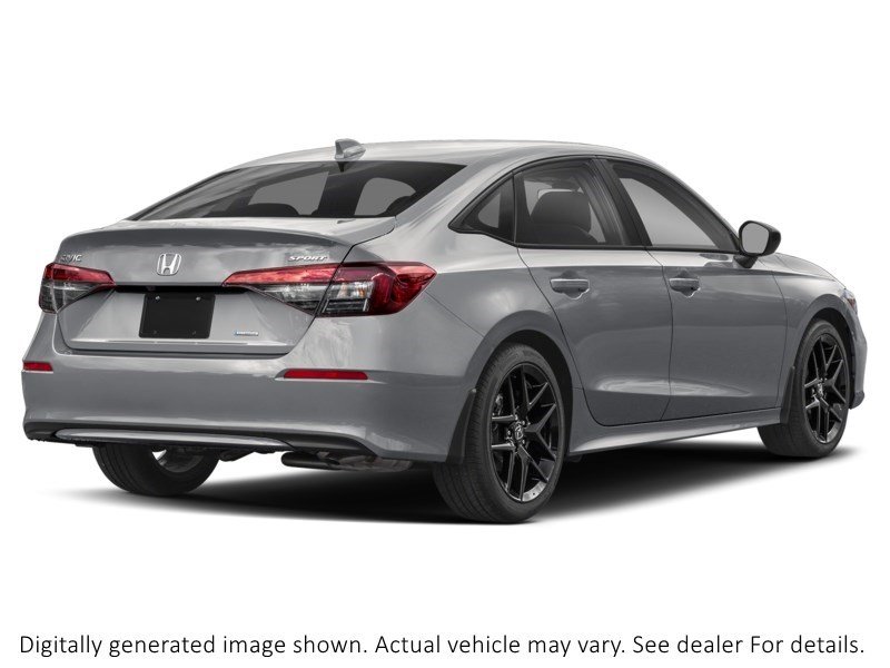 2026 Honda Civic Hybrid Sport Ecvt Solar Reflection Silver Metallic  Shot 2