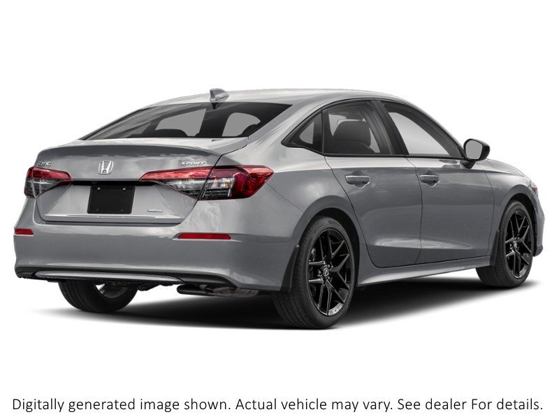 2026 Honda Civic Sedan Hybrid Sport Ecvt Solar Reflection Silver Metallic  Shot 2