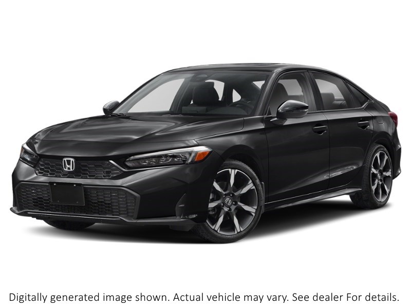 2026 Honda Civic Sedan Hybrid Sport Touring Ecvt Crystal Black Pearl  Shot 4