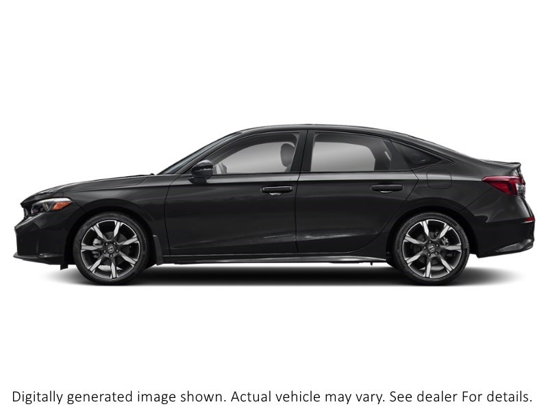 2026 Honda Civic Sedan Hybrid Sport Touring Ecvt Crystal Black Pearl  Shot 5