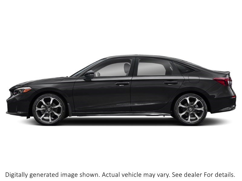 2026 Honda Civic Sedan Hybrid Sport Touring Ecvt Crystal Black Pearl  Shot 3