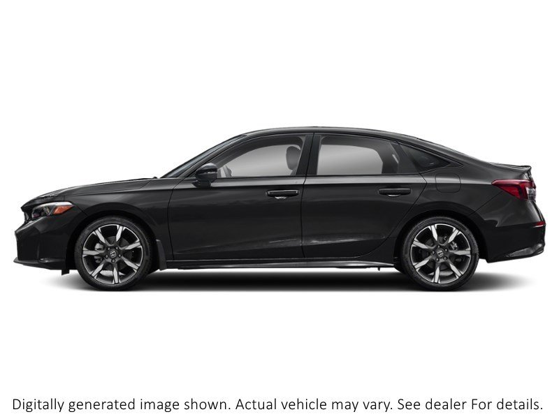 2026 Honda Civic Sedan Hybrid Sport Touring Ecvt Crystal Black Pearl  Shot 3