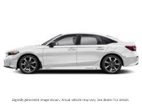 2026 Honda Civic Sedan Hybrid Sport Touring Ecvt Platinum White Pearl  Shot 3