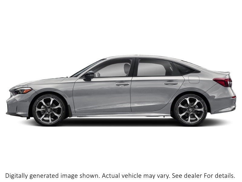 2026 Honda Civic Sedan Hybrid Sport Touring Ecvt Solar Reflection Silver Metallic  Shot 5
