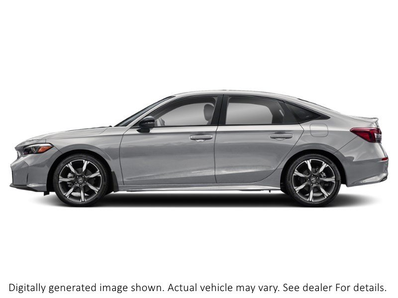 2026 Honda Civic Sedan Hybrid Sport Touring Ecvt Solar Reflection Silver Metallic  Shot 5