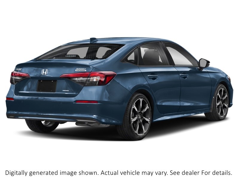 2026 Honda Civic Sedan Hybrid Sport Touring Ecvt Blue Lagoon Pearl  Shot 2