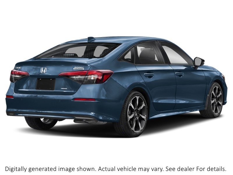 2026 Honda Civic Sedan Hybrid Sport Touring Ecvt Blue Lagoon Pearl  Shot 6